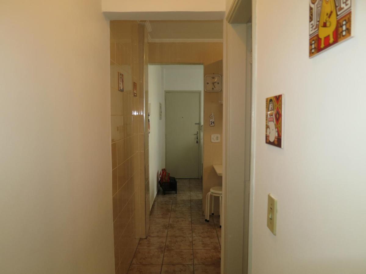 Apto Canto Do Forte - Praia Grande - Local Privilegiado - 100 Metros Da Praia - Internet Inclusa מראה חיצוני תמונה